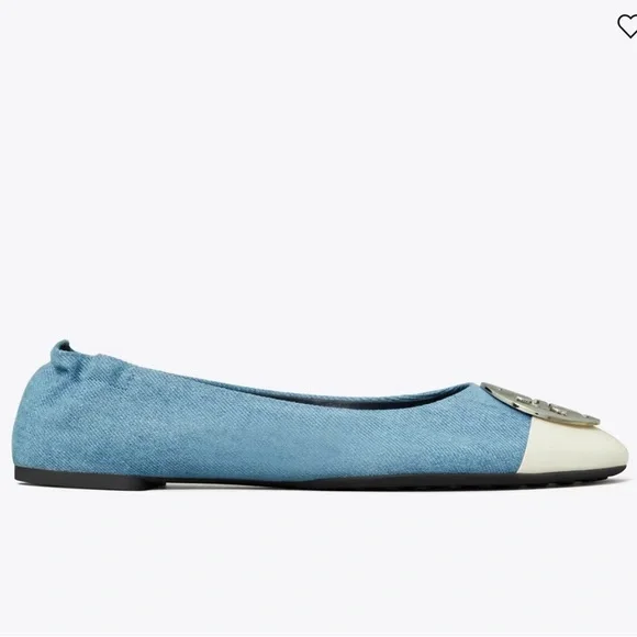 Tory Burch CLAIRE CAP-TOE BALLET - Picture 3 of 4